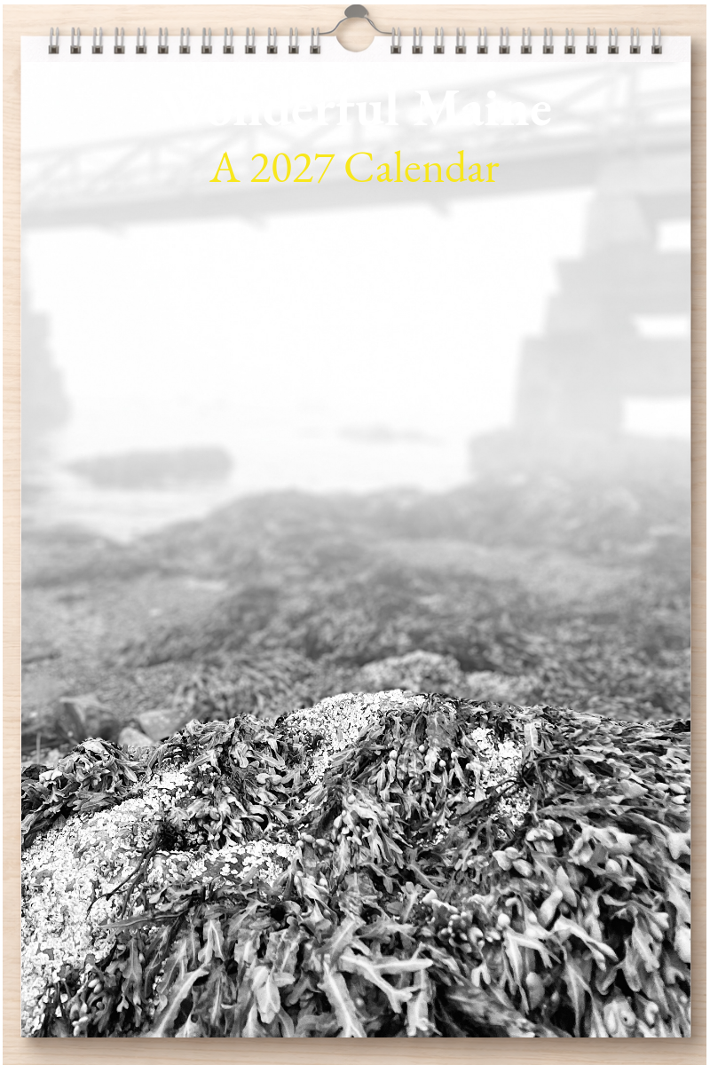 Wonderful Maine: A 2027 Calendar