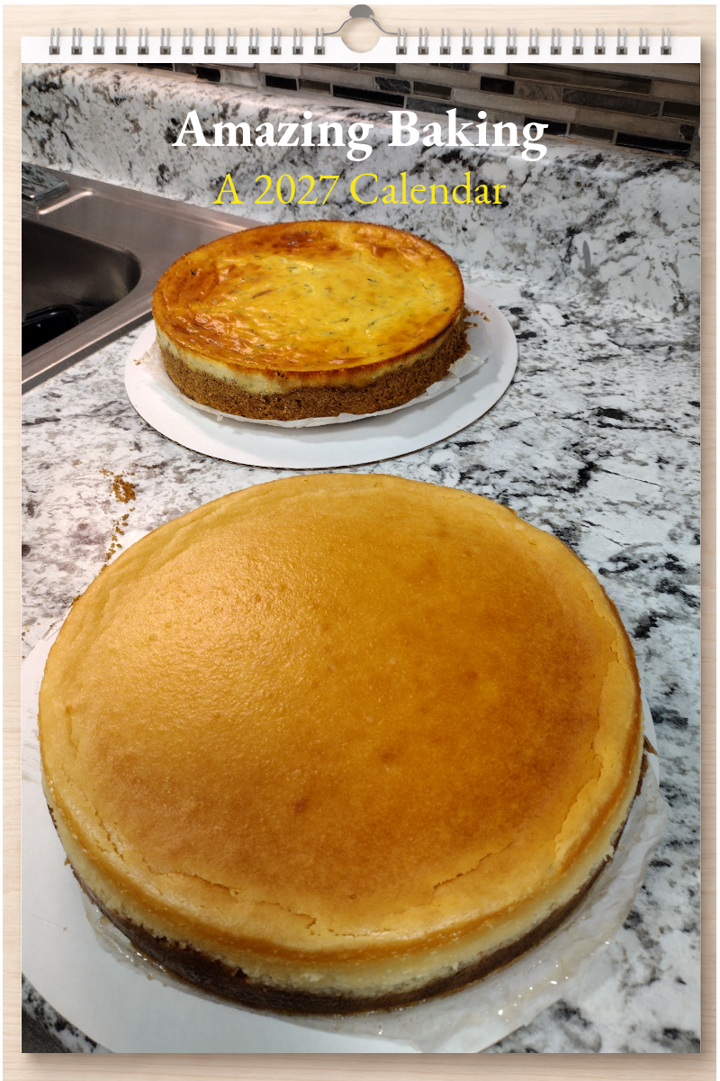 Amazing Baking: A 2027 Calendar