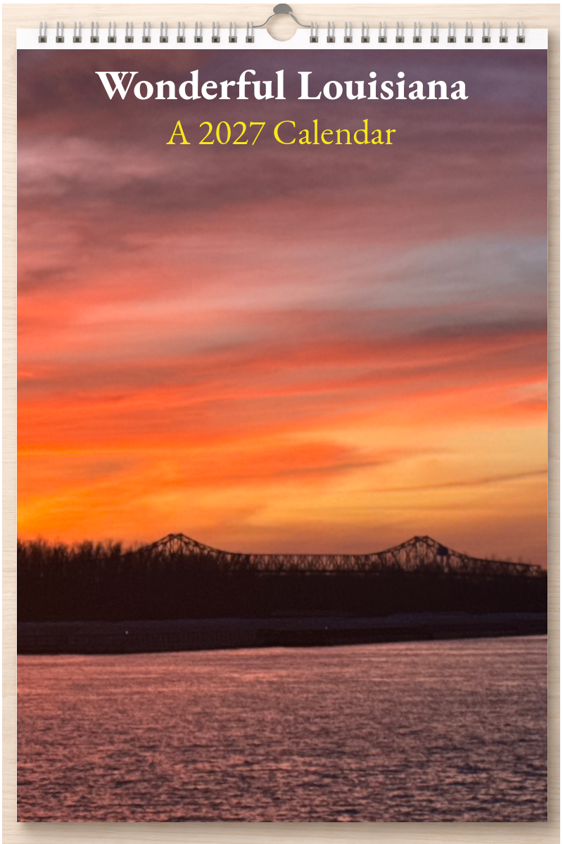 Wonderful Louisiana: A 2027 Calendar