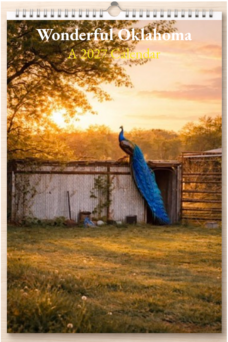 Wonderful Oklahoma: A 2027 Calendar