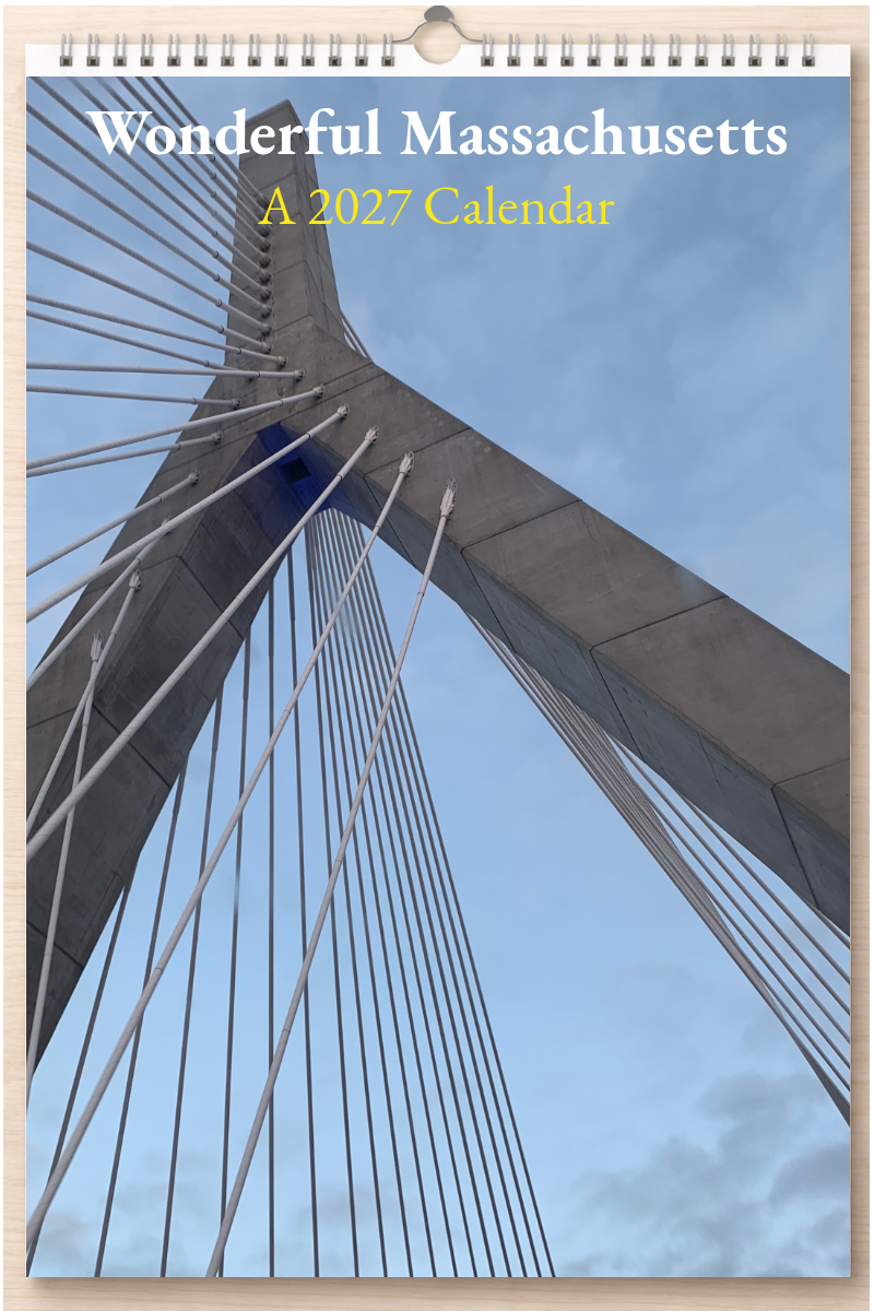 Wonderful Massachusetts: A 2027 Calendar