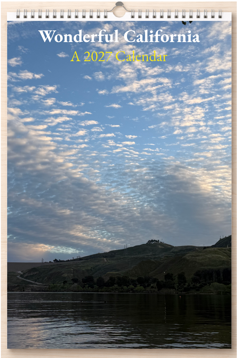 Wonderful California: A 2027 Calendar