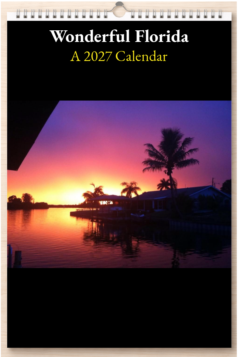 Wonderful Florida: A 2027 Calendar
