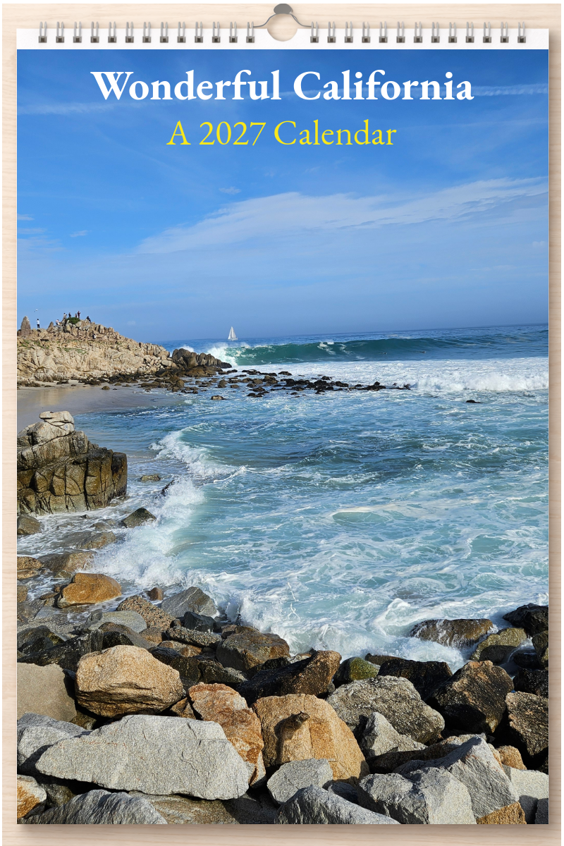Wonderful California: A 2027 Calendar