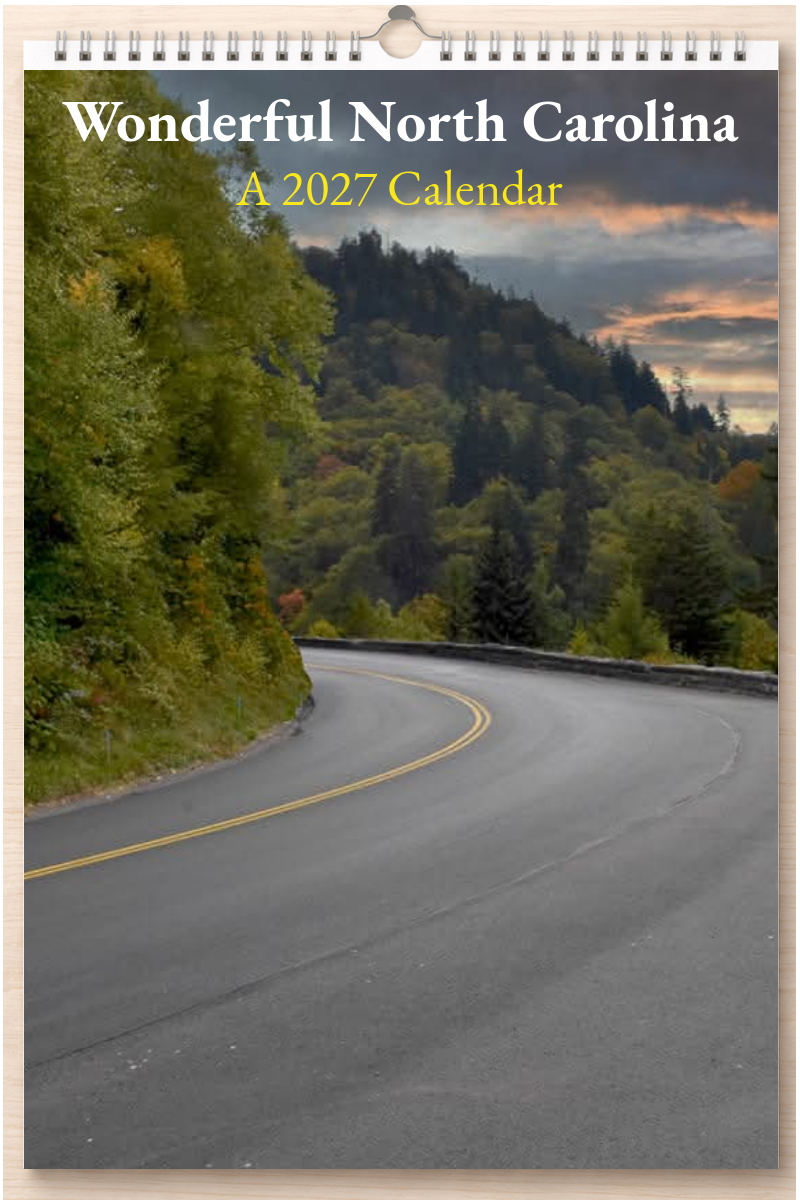Wonderful North Carolina: A 2027 Calendar