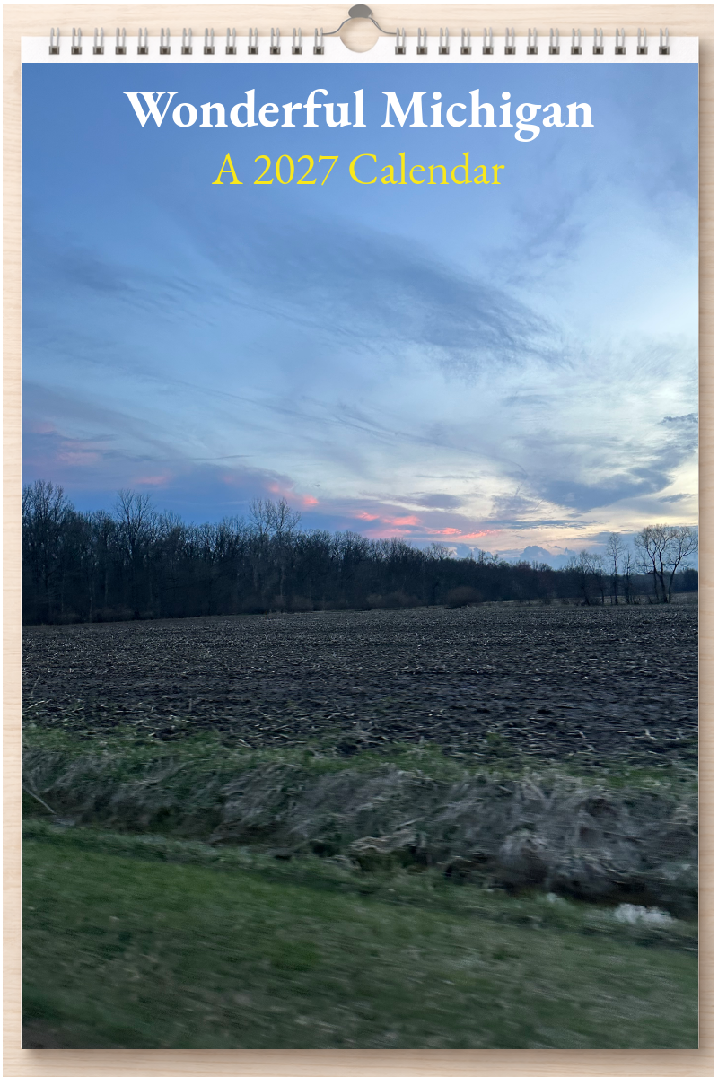 Wonderful Michigan: A 2027 Calendar