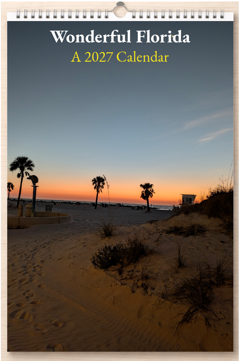 Wonderful Florida: A 2027 Calendar