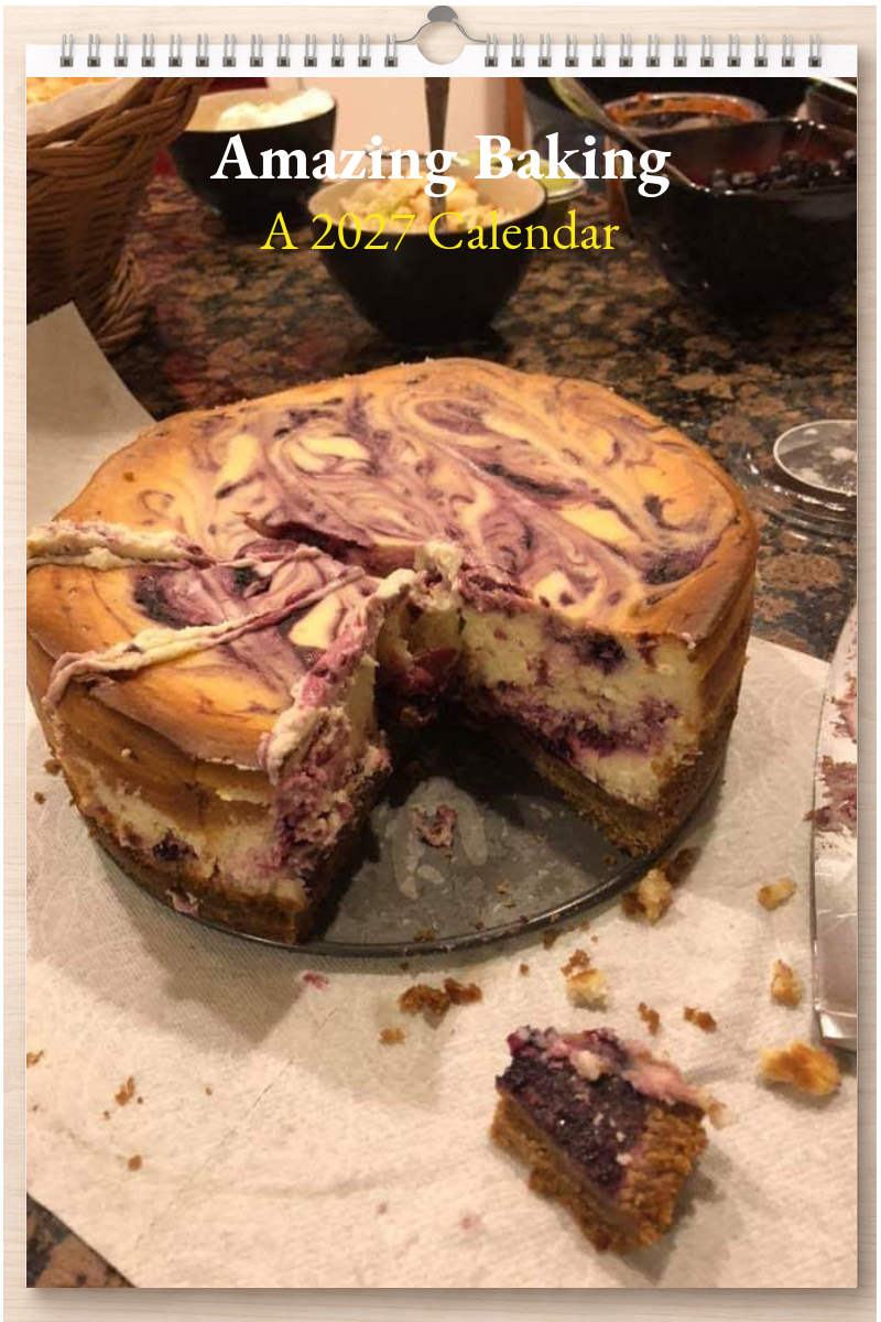 Amazing Baking: A 2027 Calendar