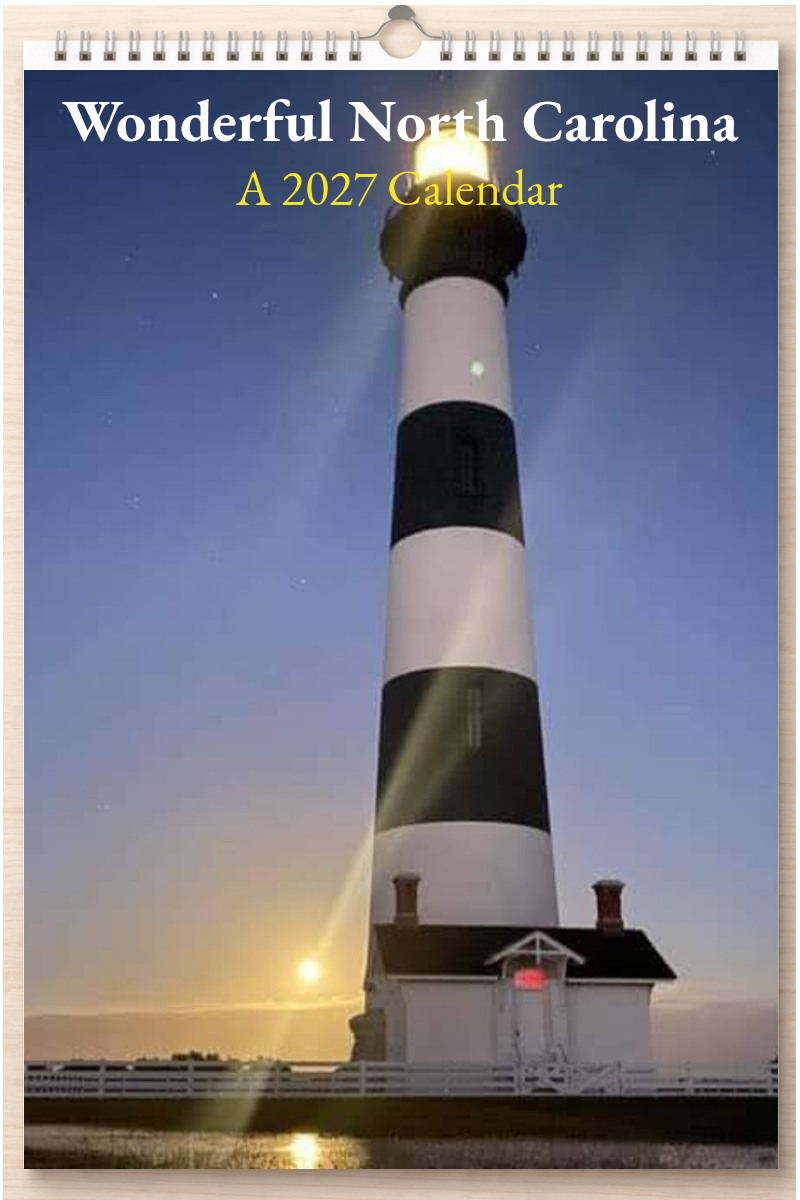 Wonderful North Carolina: A 2027 Calendar