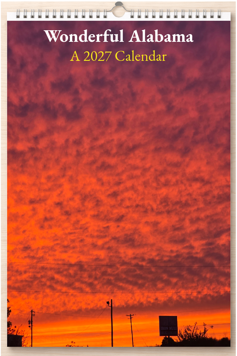 Wonderful Alabama: A 2027 Calendar