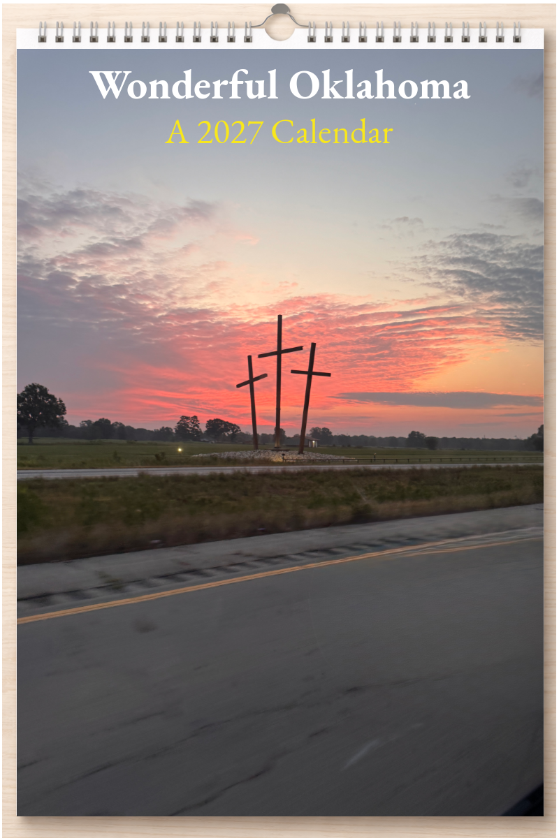 Wonderful Oklahoma: A 2027 Calendar