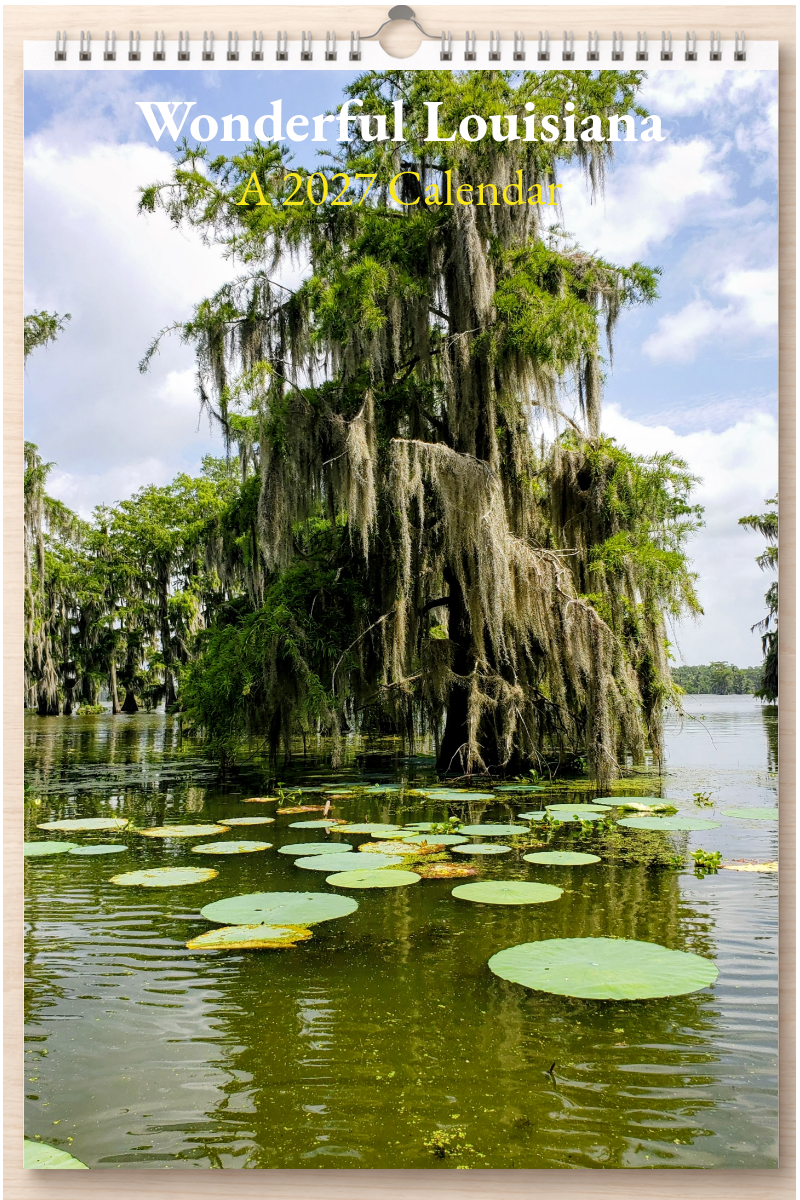 Wonderful Louisiana: A 2027 Calendar