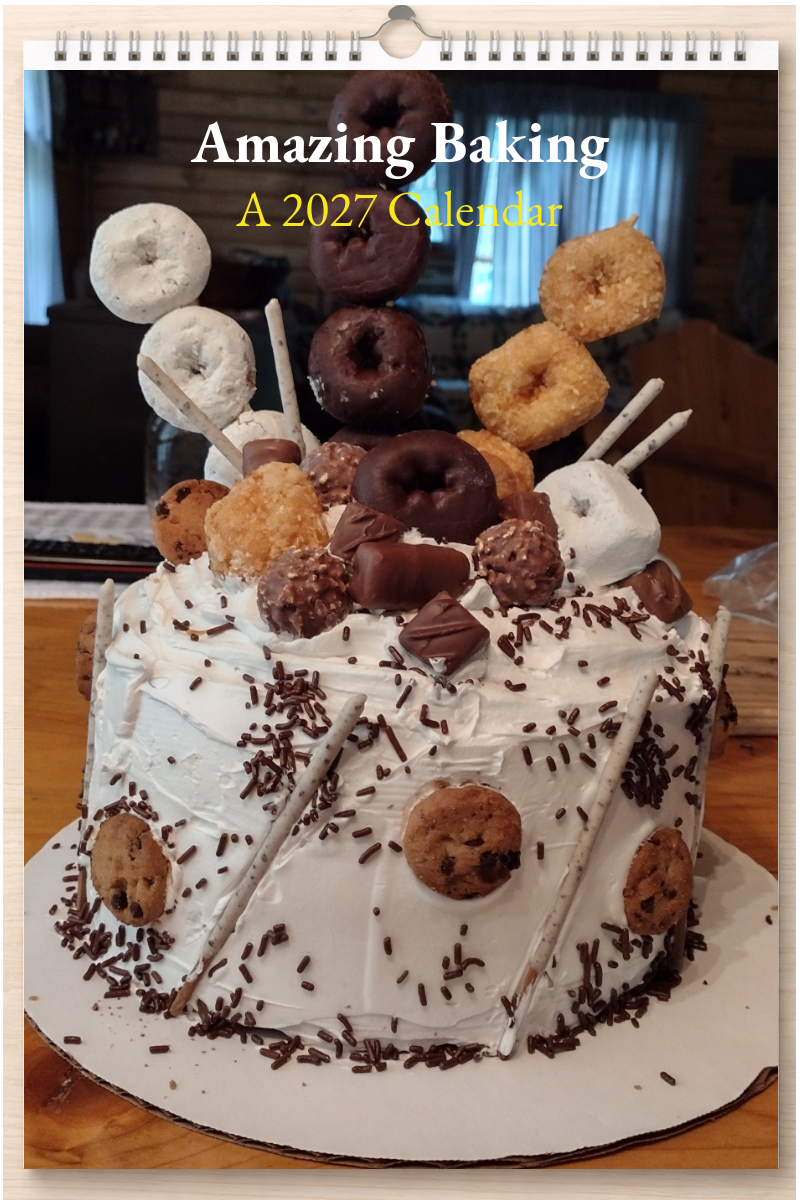 Amazing Baking: A 2027 Calendar