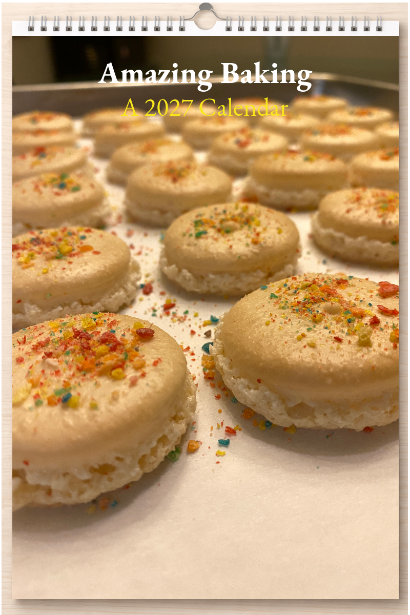 Amazing Baking: A 2027 Calendar