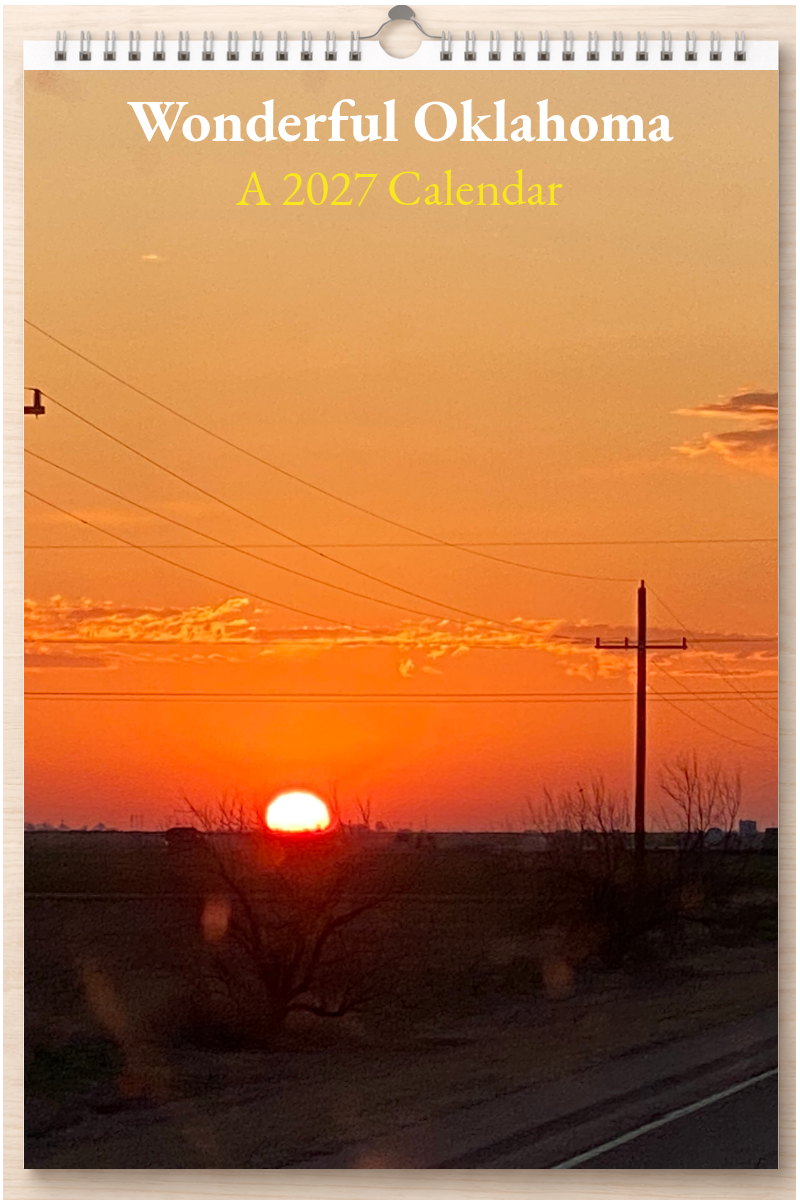 Wonderful Oklahoma: A 2027 Calendar