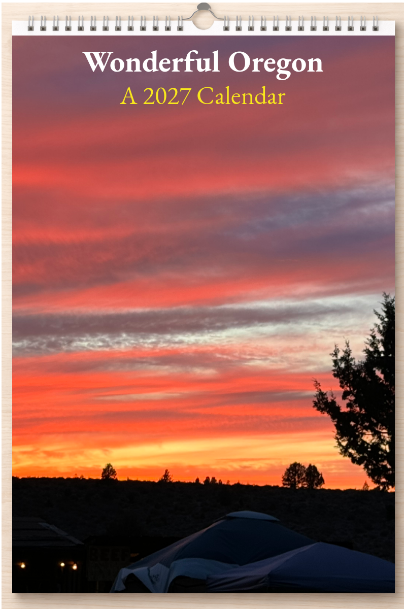 Wonderful Oregon: A 2027 Calendar