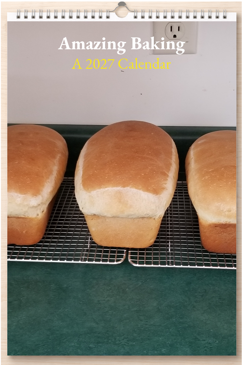 Amazing Baking: A 2027 Calendar