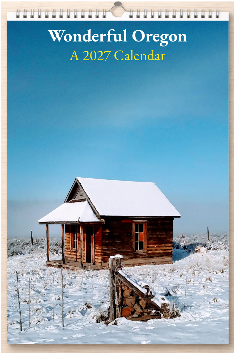 Wonderful Oregon: A 2027 Calendar
