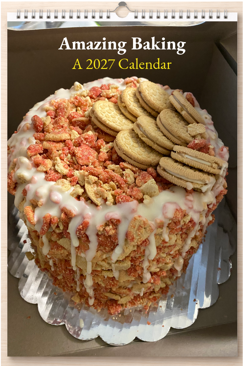 Amazing Baking: A 2027 Calendar