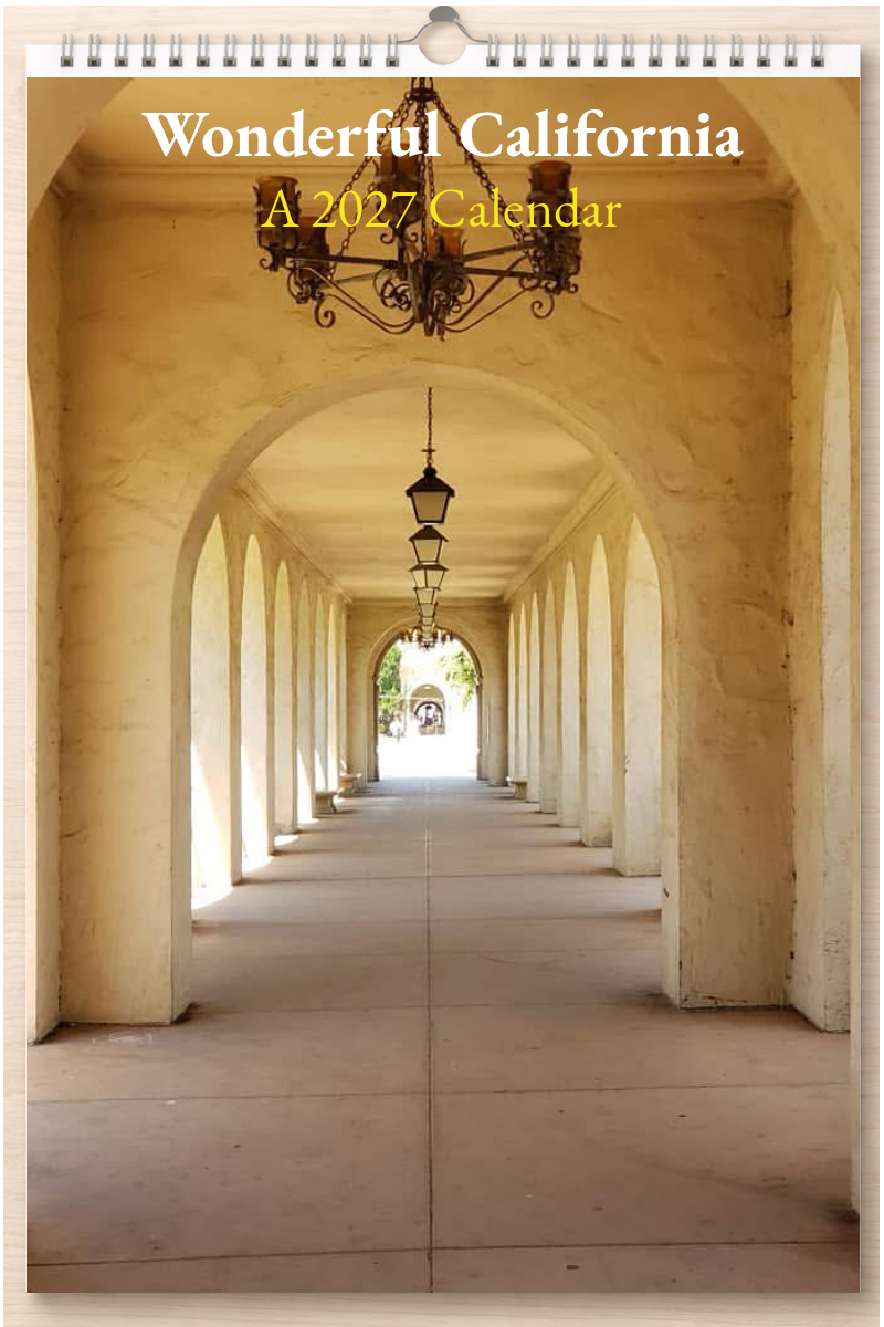 Wonderful California: A 2027 Calendar