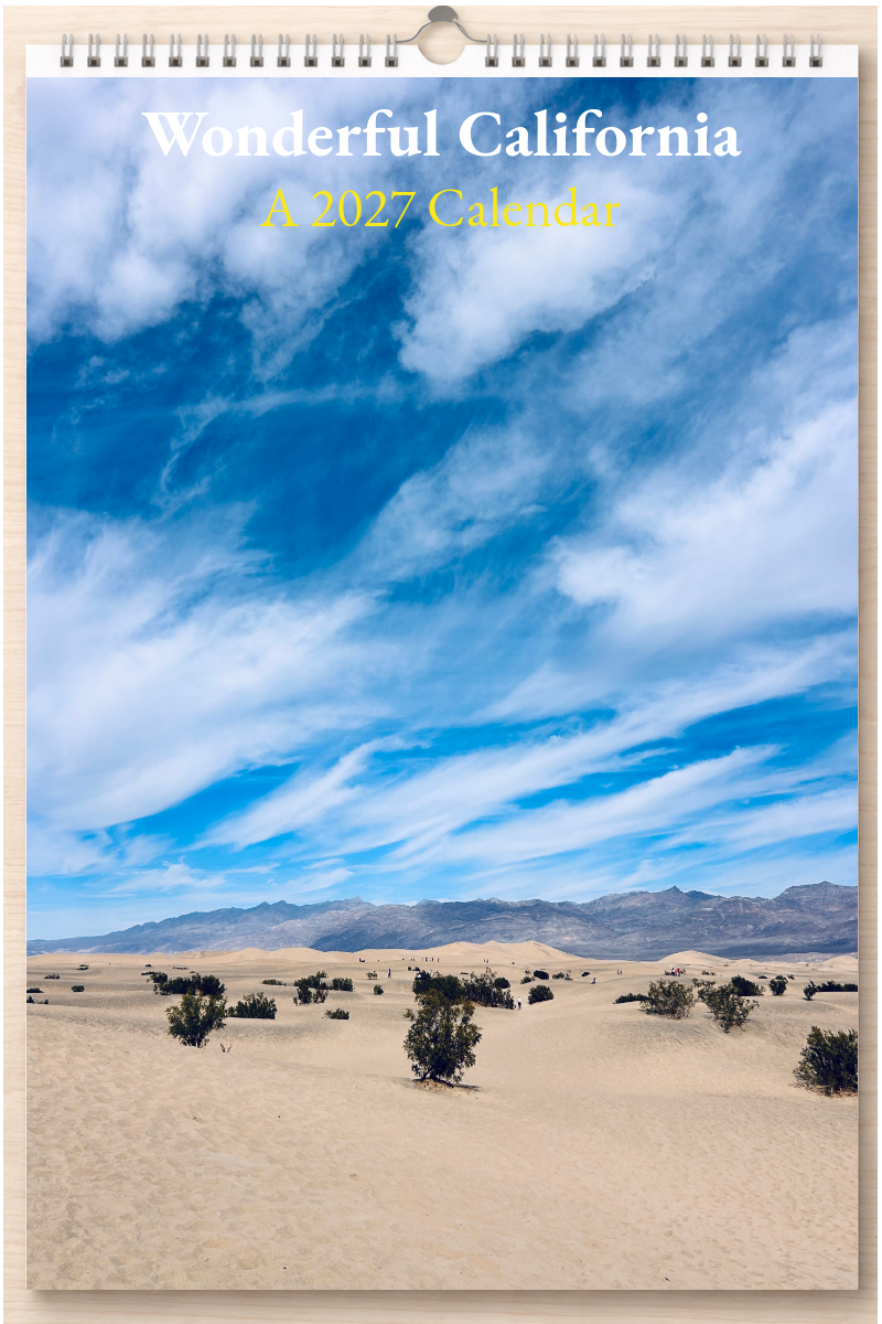 Wonderful California: A 2027 Calendar