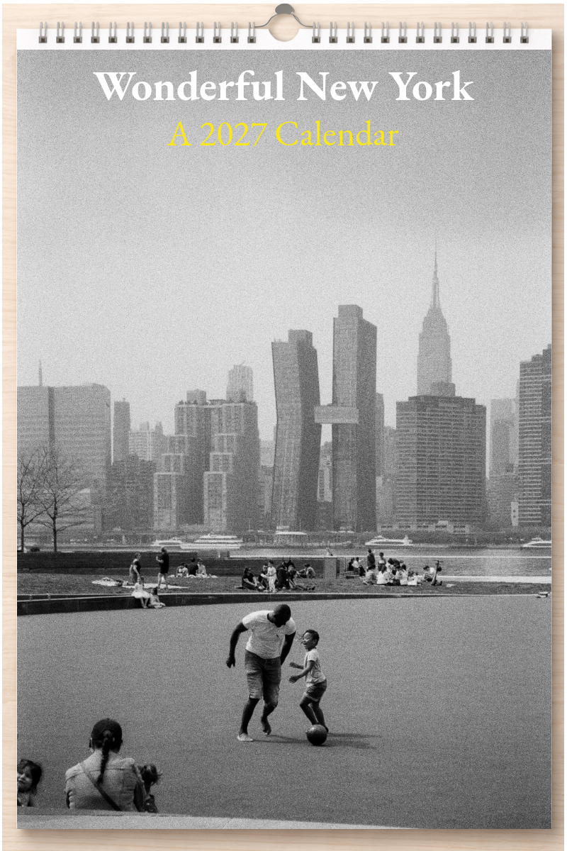 Wonderful New York: A 2027 Calendar