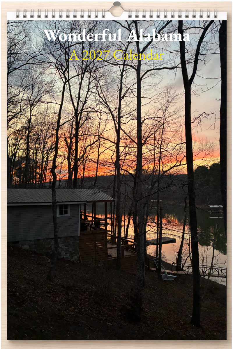 Wonderful Alabama: A 2027 Calendar