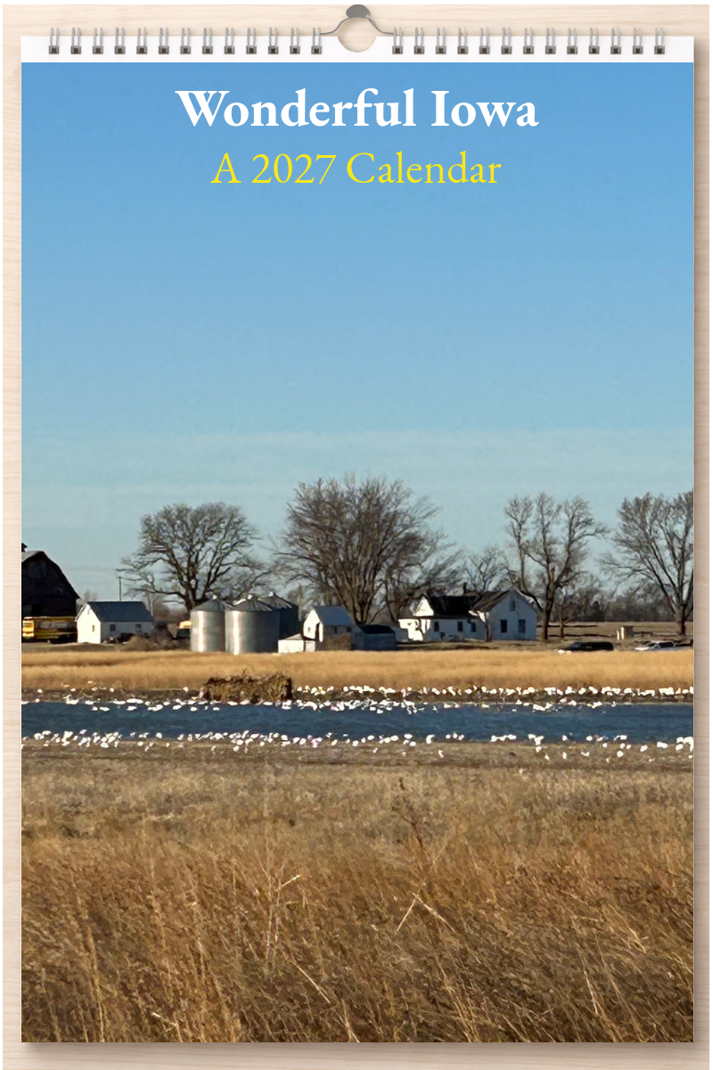 Wonderful Iowa: A 2027 Calendar