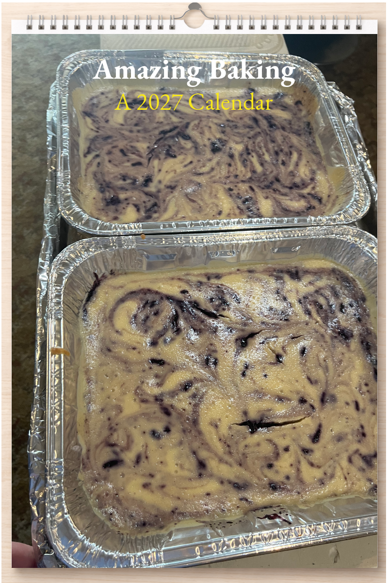 Amazing Baking: A 2027 Calendar
