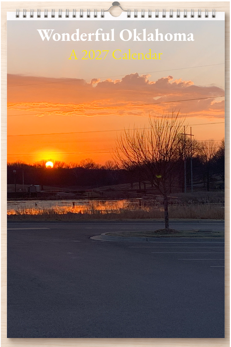 Wonderful Oklahoma: A 2027 Calendar