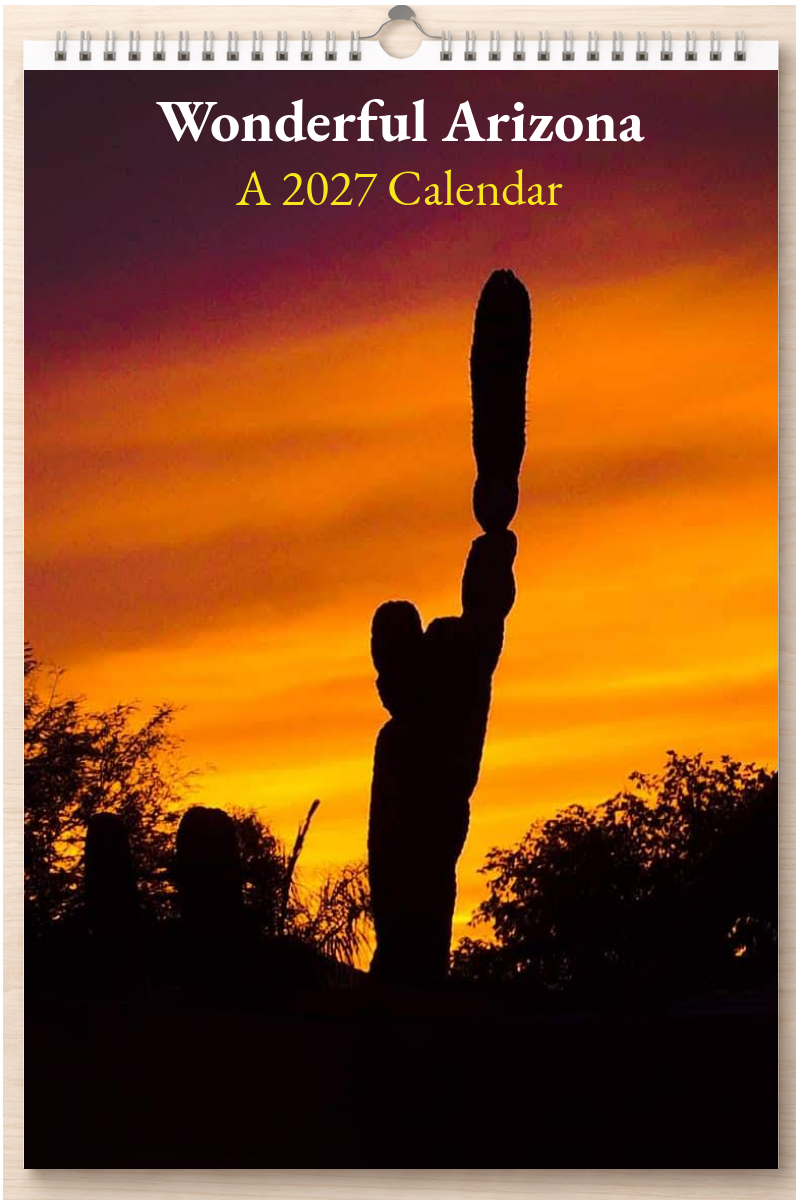 Wonderful Arizona: A 2027 Calendar
