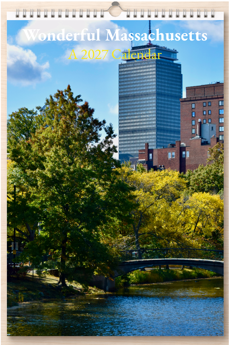 Wonderful Massachusetts: A 2027 Calendar