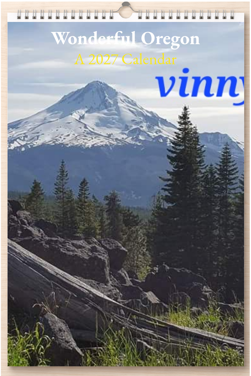 Wonderful Oregon: A 2027 Calendar