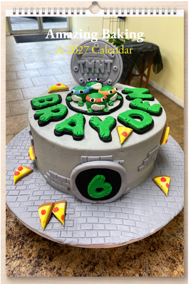 Amazing Baking: A 2027 Calendar