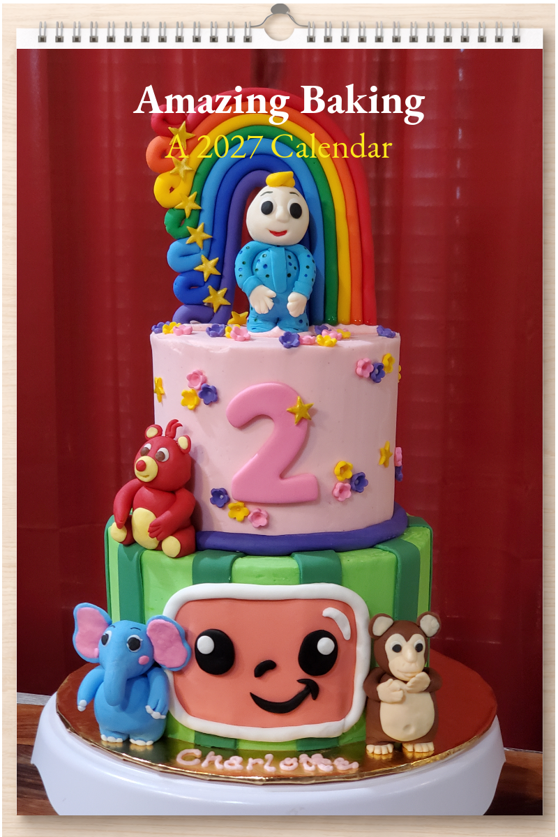 Amazing Baking: A 2027 Calendar