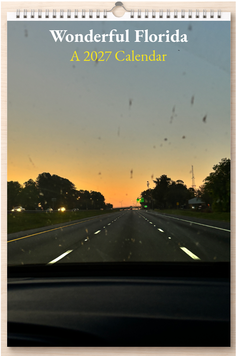 Wonderful Florida: A 2027 Calendar
