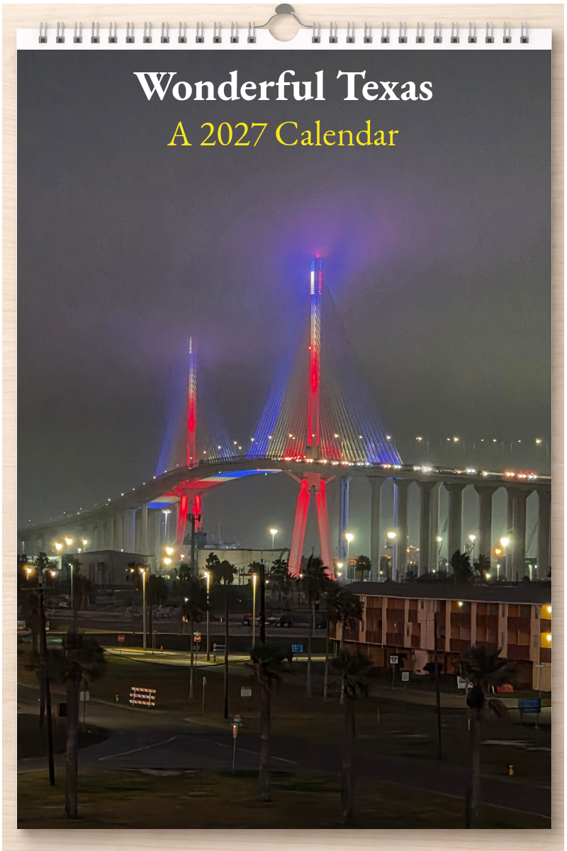 Wonderful Texas: A 2027 Calendar