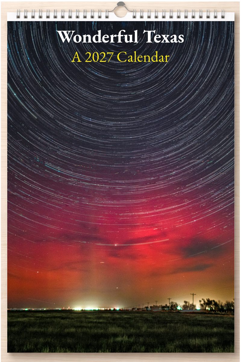 Wonderful Texas: A 2027 Calendar