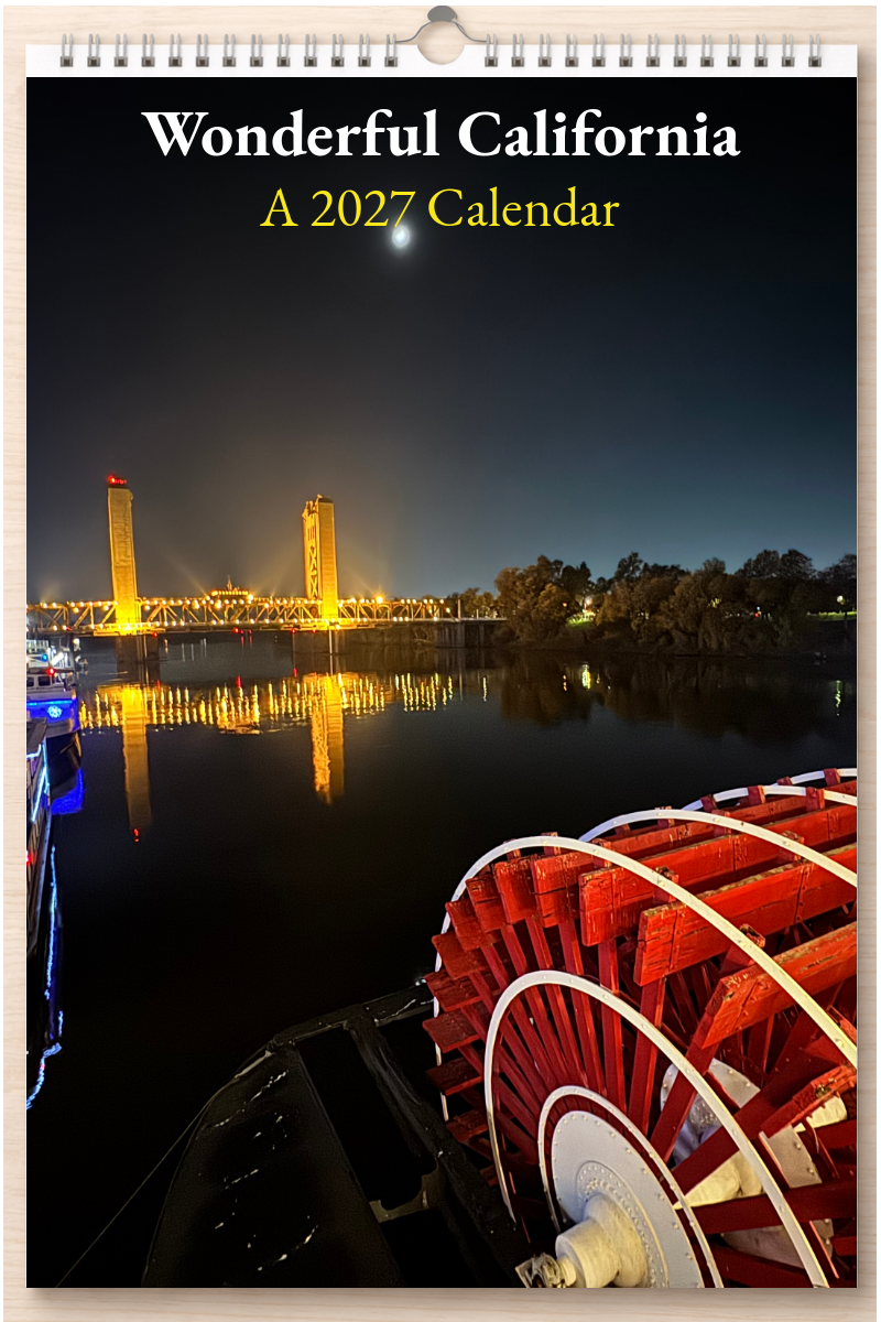 Wonderful California: A 2027 Calendar
