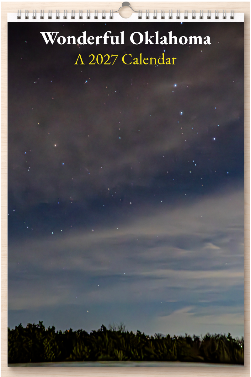 Wonderful Oklahoma: A 2027 Calendar