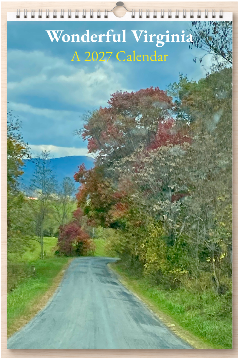 Wonderful Virginia: A 2027 Calendar