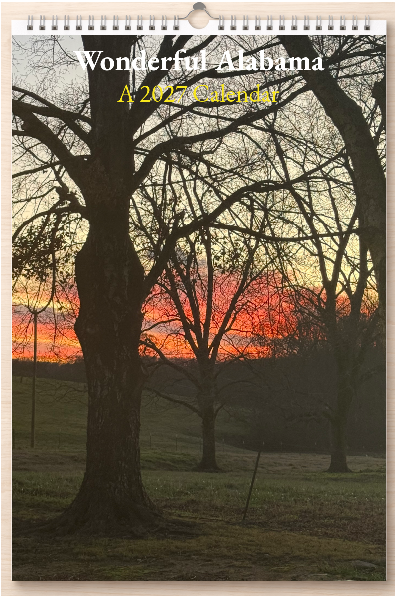 Wonderful Alabama: A 2027 Calendar