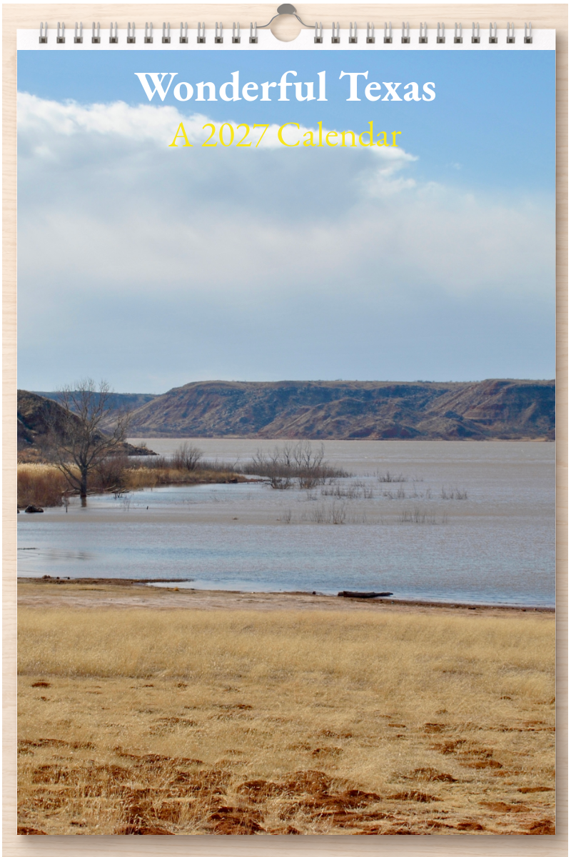 Wonderful Texas: A 2027 Calendar
