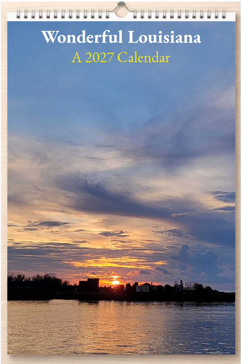 Wonderful Louisiana: A 2027 Calendar