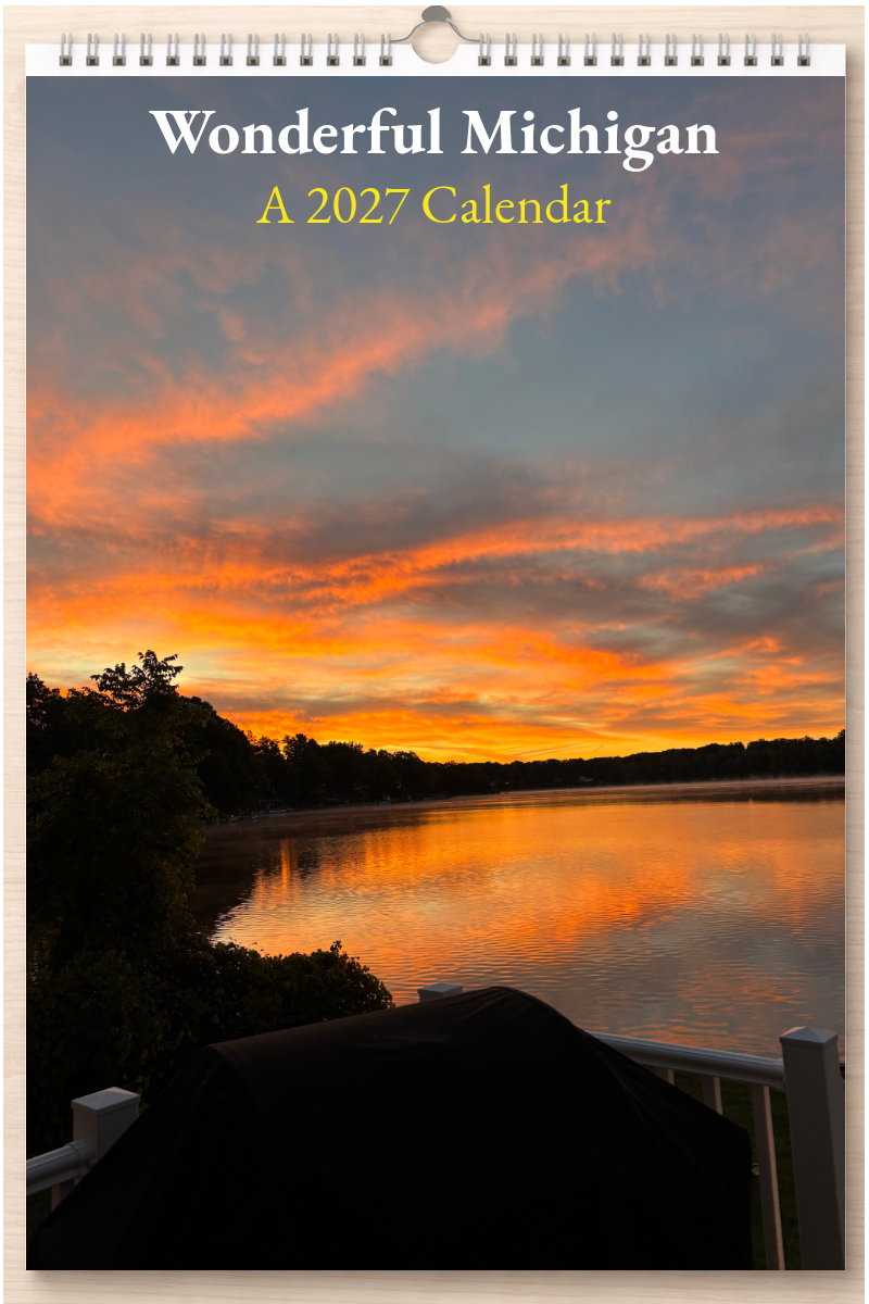 Wonderful Michigan: A 2027 Calendar