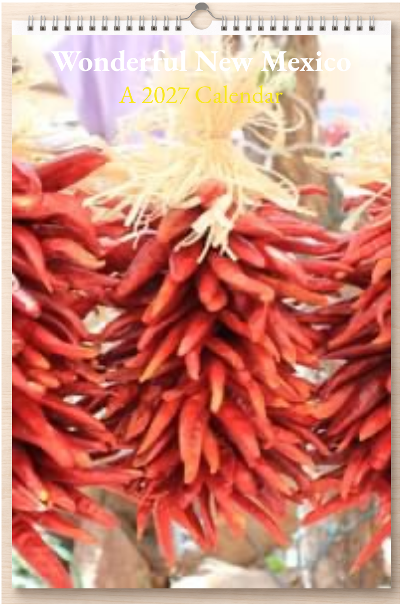 Wonderful New Mexico: A 2027 Calendar