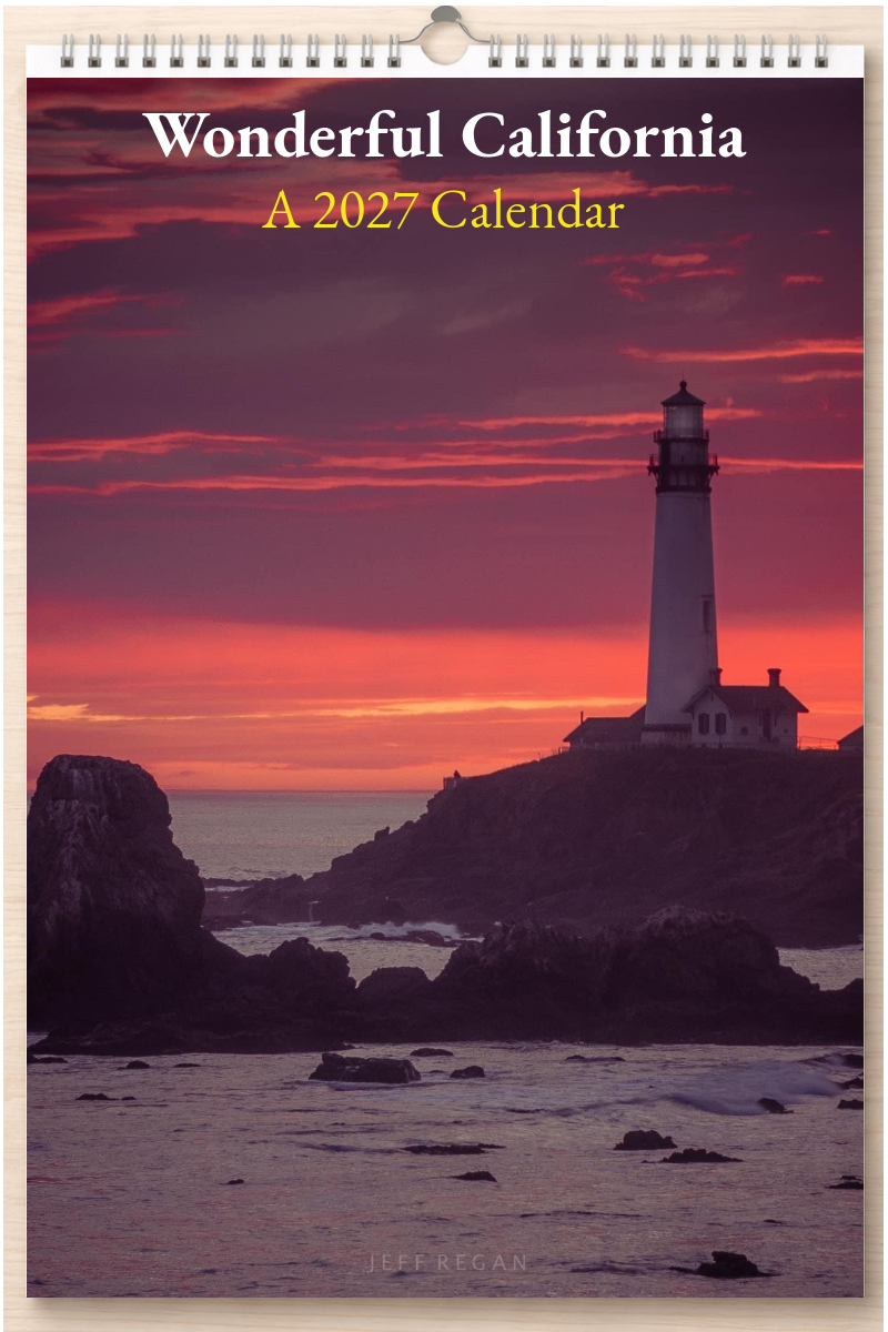 Wonderful California: A 2027 Calendar