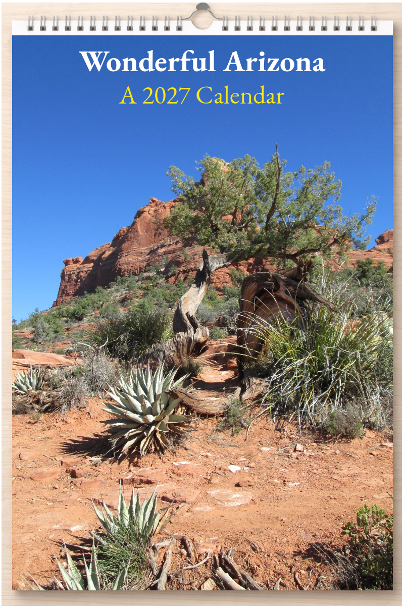 Wonderful Arizona: A 2027 Calendar
