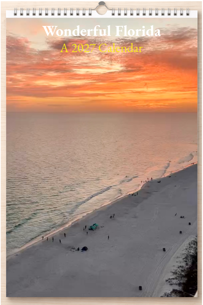 Wonderful Florida: A 2027 Calendar