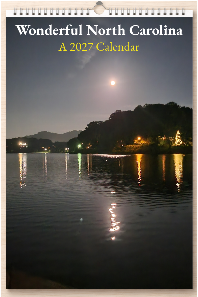 Wonderful North Carolina: A 2027 Calendar
